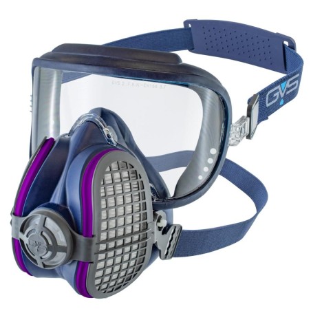 Special price Half Face Mask Respirator with Attached Goggles and Various Filters - GVS Integra New Release