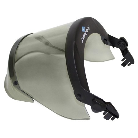 Special price Arc Flash PureView Faceshield on Helmet Mounted Visor Frames - 12 Cal Arc Flash, Fits Most Hard Hat Helmets - Nati