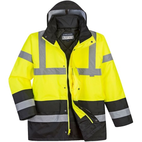 Special price Hi-Vis Contrast Winter Traffic Jacket New Release