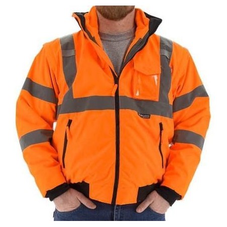 Special price High Visibility 8-in-1 Waterproof All-Season Bomber Jacket and Liner System - Majestic Ready for Shipment