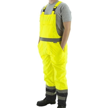 Special price Bib Overall - Waterproof, High Visibility E, Reflective Striping Latest Edition