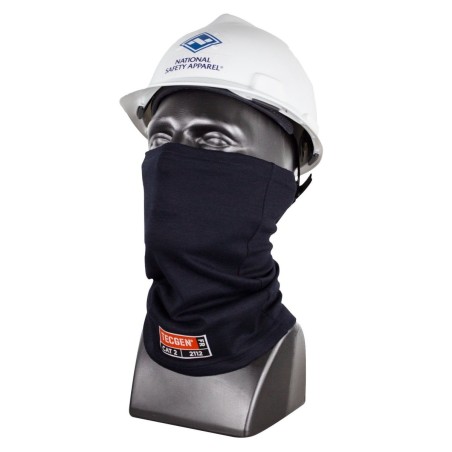 Special price Neck Gaiter - Fire (FR) and Arc Flash Resistant, Short or Long (PK 5 Gaiters) - TECGEN by National Safety Apparel 