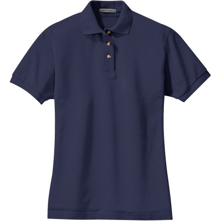 Special price Port Authority Ladies Heavyweight Cotton Pique Polo Immediate Availability