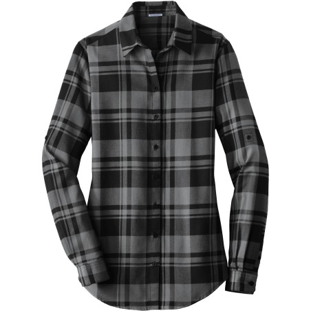 Special price Port Authority Ladies Plaid Flannel Tunic Available Now