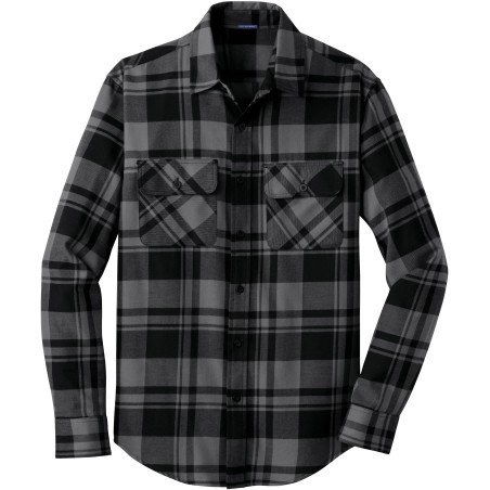 Special price Port Authority Plaid Flannel Shirt On Hand Now