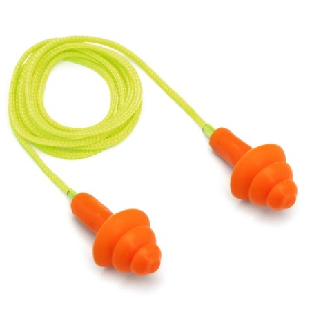 Special price Reusable Corded Earplugs (PK 100 Pairs) - Pyramex Just In