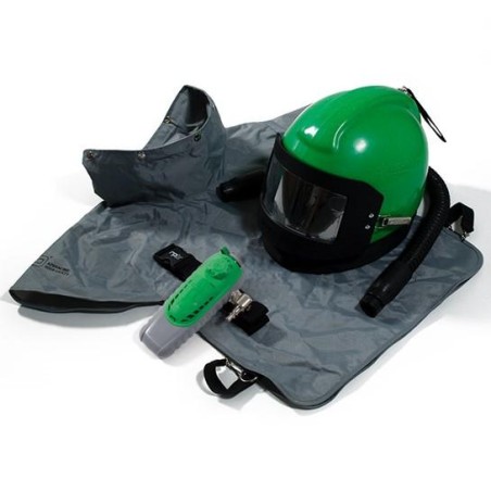 Special price Nova 2000 Blasting Respirator Helmet - Supplied Air, Blast Cape, Comfortable NIOSH Certified Protection for Abrasi