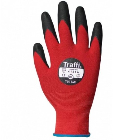 Special price Carbon Neutral Gloves Traffi LXT Nitrile Palm PK 10 Pair Fresh Release