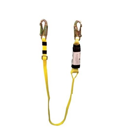 Special price EA Lanyard - 6 ft. Adjustable Single or Twin Leg, Zorber Pack, Snap Hooks