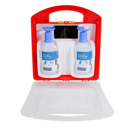 Special price Eyewash Station First Aid Kit - 75 People, Plastic Case Available for Immediate Shipping