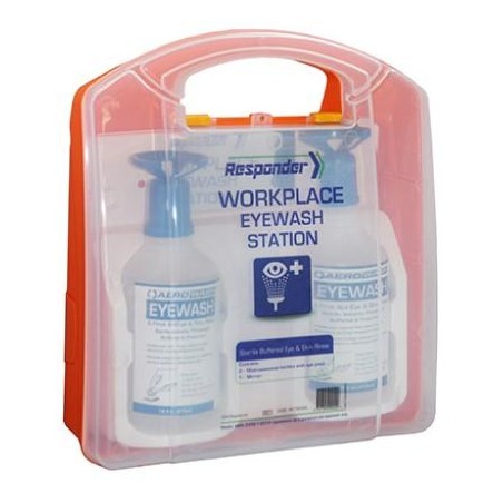 Special price Eyewash Station First Aid Kit - 75 People, Plastic Case Available for Immediate Shipping