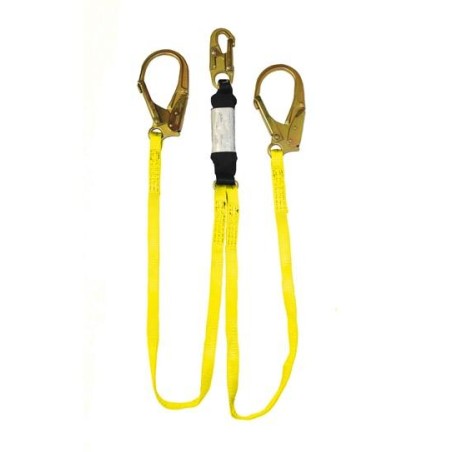 Special price EA Lanyard - 4, 5, or 6 ft. Twin Leg, Zorber Pack, Select Connectors Available for Immediate Shipping