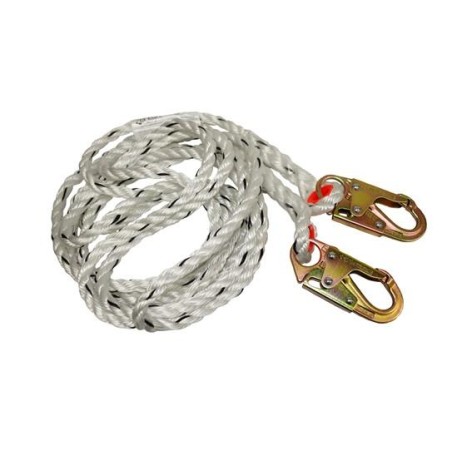 Special price Lifelines - 25 to 100 ft. Polypro (Polyester/Polypropylene) Ropes with Steel Hardware - Construction Plus Fall Pro