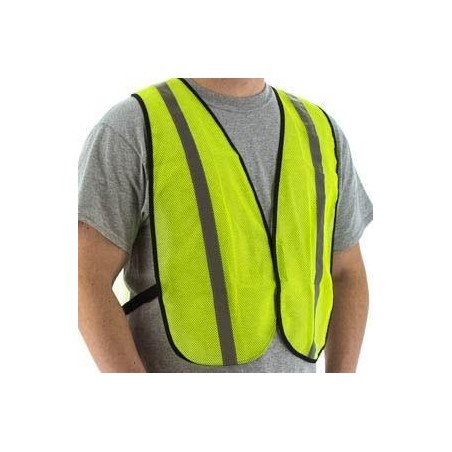 Special price Economical High Visibility Mesh Site Safety Vest - Velcro Close (PK 50 Vests) Available for Immediate Shipping