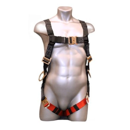 Special price Safety Harness - 3 Steel D-Rings (Back & Hips), Quick Connect, Mating, or Tongue Buckles - Freedom Flex Series Fal