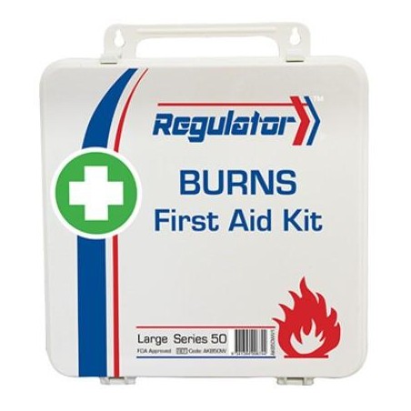 Special price First Aid Kit for Burns - 50 People, 76 PCS, Weatherproof Case New Stock