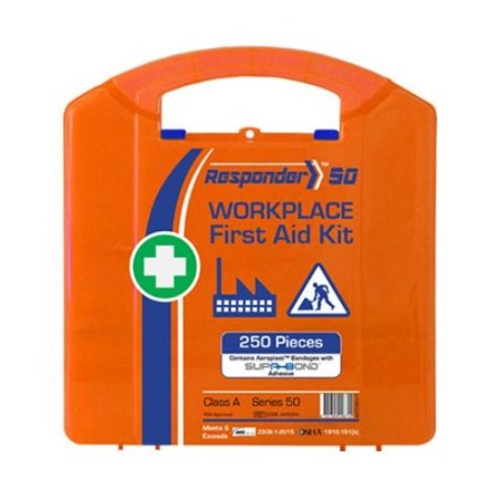 Special price First Aid Kit for Wounds, Burns, and CPR (PK 4 Kits) - 50 People, Class A, 234 PCS, Various Cases In Stock