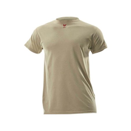 Special price Short Sleeve T-Shirt - Fire (FR) and Arc Flash Resistant, Ribbed Collar, Lightweight Moisture-Wicking Fabric Just 