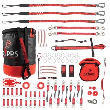 Special price Gripps Tools Tether Kit with Bull Bag & Bolt Pouch New Collection